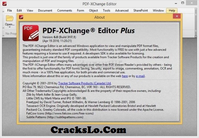 PDF-XChange Editor Plus Serial Key