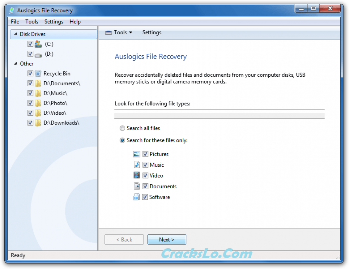 Auslogics File Recovery License Key