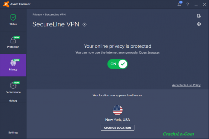 Avast SecureLine VPN License Key