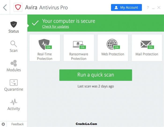 Avira Antivirus Pro Activation Code