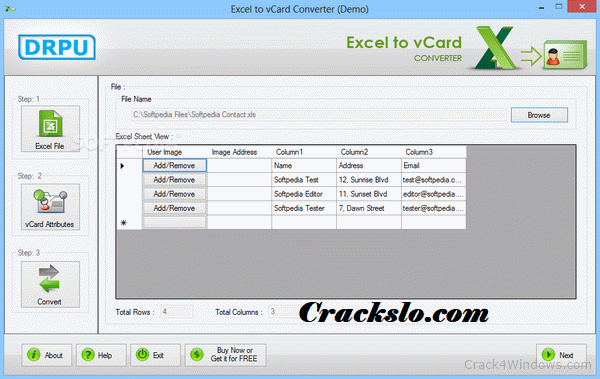 Excel to vCard Converter License Key